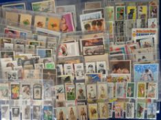 Trade cards, a comprehensive collection of 300+ type cards all with the initial letter starting with