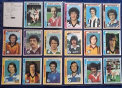 Trade cards, Topps Footballers (Scottish 1979 red backs) (set 132 cards) including Gordon