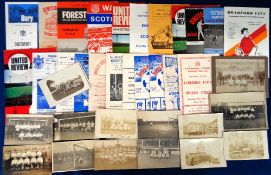 Football, a selection of items including 20+ programmes inc. England v Wales 1964, Cambridge Utd v