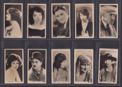 Cigarette cards, Lambert & Butler Overseas Popular Film Stars (set 50 cards); Two lines in title,