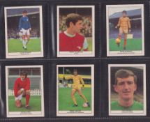 Trade cards, Anglo Confectionery Football Quiz (set 84 cards), some printed on cream colour card,