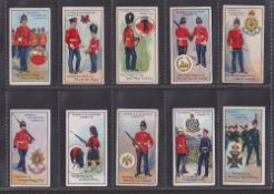 Cigarette cards, Salmon & Gluckstein Traditions of the Army & Navy (mixed large and small