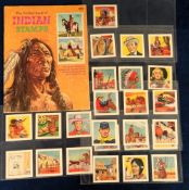 Trade cards, 2 sets, Como Confectionery, History of the Wild West, Series No 2, 'L' size, (set, 25