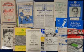 Football programmes, Fulham FC, a collection of approx. 350 home & away programmes, mainly 1950'