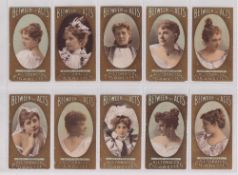 Cigarette cards, USA, Thos. H. Hall, Actors & Actresses (Sun's Rays, back inscribed 'The American
