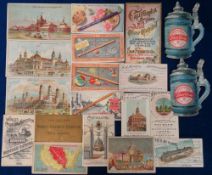 Trade cards, USA, a collection of 19 non insert advertising cards, 1890's/early 1900's, inc.