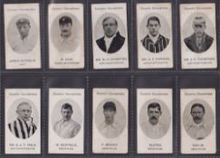 Cigarette cards, Taddy, County Cricketers, 126 cards, all in sub-standard condition, several