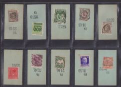 Cigarette cards, Godfrey Phillips Stamp Cards, single card issue; 186 cards, all with different