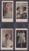 Cigarette cards, Imperial Cigarette & Tobacco Co, Canada, Actresses, four cards, Bijou, Daisy, Madge