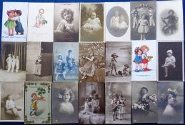 Postcards, Children, a collection of approx. 200 cards to include Attwell, Tarrant, Tempest,
