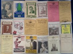 Entertainment, Record Catalogues and Guides, mainly 1920s-30s. Record companies include HMV (62),