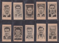 Cigarette cards, Godfrey Phillips Sports Package issue Footballers 3rd Series including John Charles