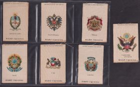 Tobacco silks, USA, ATC, National Arms (Silko), 'L' size (set, 25 silks) (gd)