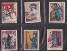 Trade silks, Happy Home, Women on War Work, 'M' size (set, 12 silks)