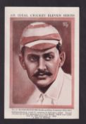 Trade card, Australia, Stamina Trousers, An Ideal Cricket Eleven Series (postcard size blotter),