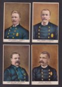 Cigarette cards, USA, Buchner, Police Inspectors & Captains and Chiefs of Fire Departments in