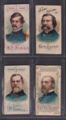 Cigarette cards, USA, Duke's, Histories of Generals (Booklets), four booklets, Gen. N.P. Banks, Gen.