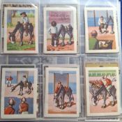 Trade cards, approx. 300 cards, all Sporting themed including Athletics, Sailing, Fencing and a