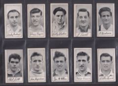 Trade cards, Barratt's, Famous Footballers, A4 Series (set, 60 cards) inc. Stanley Matthews,