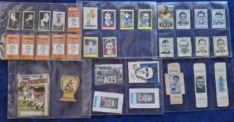 Cigarette & Trade cards, 57 mainly Football related cards, an interesting selection including MM