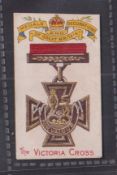 Cigarette cards, E Robinson & Son, Medals & Decorations of Great Britain, red Terra Cotta back, type