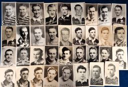 Trade issues, Evening Citizen (Glasgow), Scottish Footballers, b/w postcard size cards with