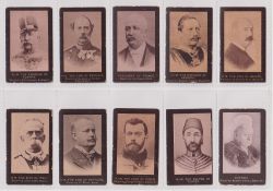 Cigarette cards, Kinnear, Royalty (set, 13 cards) (edge knocks o/w gd) (13)