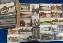 Postcards, a mixed age collection of approx. 500 mainly UK and foreign topographical cards, with a