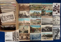 Postcards, Foreign, an all world mixed foreign collection of approx. 600 cards, with North Africa,