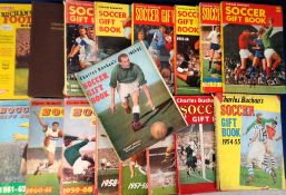 Charles Buchan's Soccer Gift Book, a complete run of 15 issues from 1953/54 to 1967/68 inclusive all