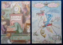 Ephemera, Guinness, 2 1950s booklets to comprise 'Game Pie A Guinness Indoor Sportfolio' illustrated