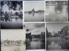 Photographs, Oxfordshire, Berkshire, Buckinghamshire, Bedfordshire. 55+ early to mid 20thC b/w