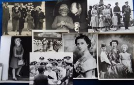 Photographs, Royalty, 20 images to comprise 10 press photos some with annotations to the reverse