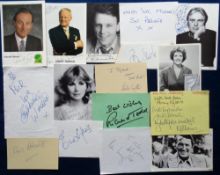 Autographs, Entertainment, 27 autographs to include Richard Todd, Judi Dench, Micheal Williams,