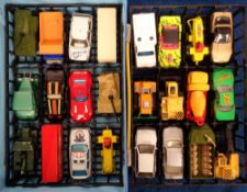 Toys, Matchbox Carry Case, complete with 24 Matchbox (mainly Superfast) toy vehicles to include