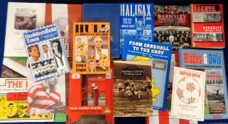 Football books, Yorkshire, a collection of 20 modern books, several published by Breedon, all