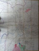 Ephemera, Map, Warrington Corporation Water map Session 1899 number Dn7 six inches to a mile,