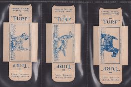 Cigarette cards, Carreras Turf, 2 sets uncut slides, both Famous Dog Breeds, singles uncut set 50