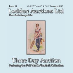 Cigarette & Trade Cards, Stamps & Coins, Sport (including Phil Martin Collection), Postcards, Collectables