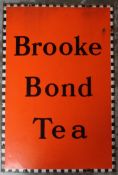 Advertising, original enamel Brooke Bond Tea sign (approx. size 20 x 30.5
