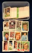 Trade stickers, Top Sellers, Football 73, approx. 350 different, unused, stickers (gen. gd)
