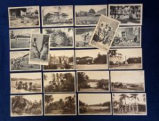 Postcards, Foreign, an East Africa mix of 22 cards of Kenya and Zanzibar. Kenya includes Wavel