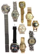 Lot Herren-Armbanduhren, VINTAGE: 1 x HOBA; 1 x ZentRa; 1 x MOVADO Queenmatic; 1 x DUCATO ...
