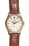 Herren-Armbanduhr, OMEGA Constellation von 1960, Stahl/Gold, Automatik Chronometer, zentral ...