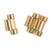 3 Stück Bandglieder für ROLEX Day-Date aus der Präsidentenkollektion, GG 750/000, B = 13,0 mm, ...