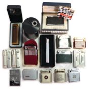 Lot: 16 Gas-Feuerzeuge, u.a. ZIPPO, ungeprüft !