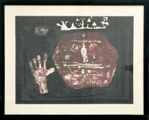 Antoni CLAVÉ (1913-2005) - Le main du roi (Le bonjour du roi), 1959.
