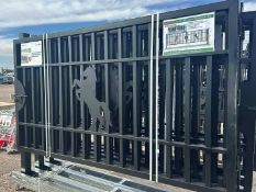 20’ WROUGHT IRON NO PARTING GATE