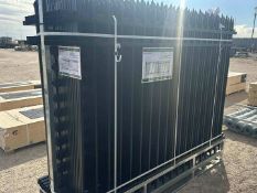 8’X6’ POWDER COATED STEEL SITE FENCE