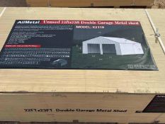22X23 DOUBLE GARAGE